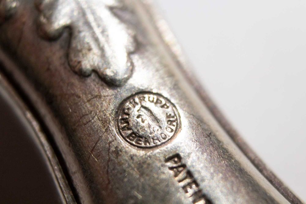 Set tacamuri placate argint pe alpaca art krupp berndorf