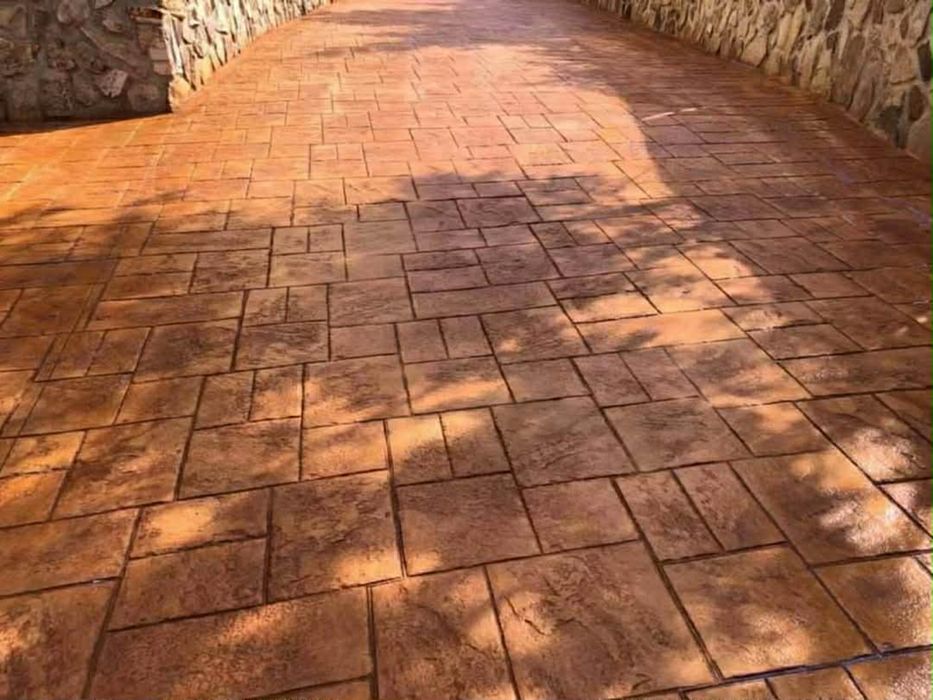 Beton amprentat de calitate!