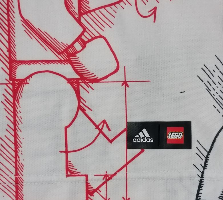 Adidas Lego Tee оригинална тениска ръст 128-140см Адидас Лего фланелка спорт