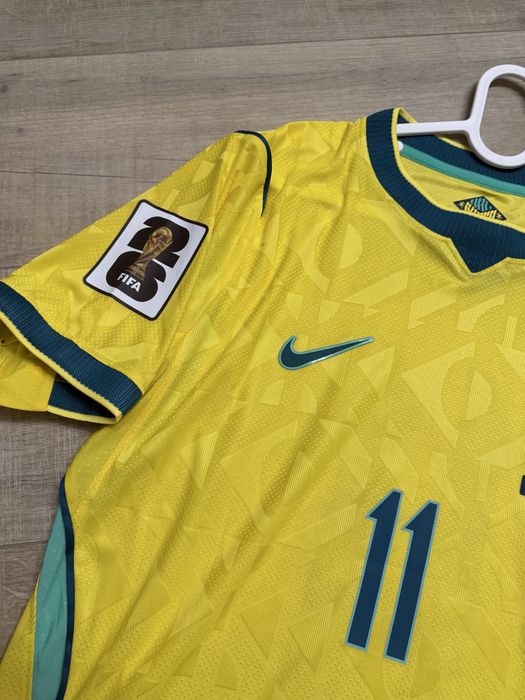 Tricoud e fotbal Nationala Braziliei Raphinha 11 nike nou marime M
