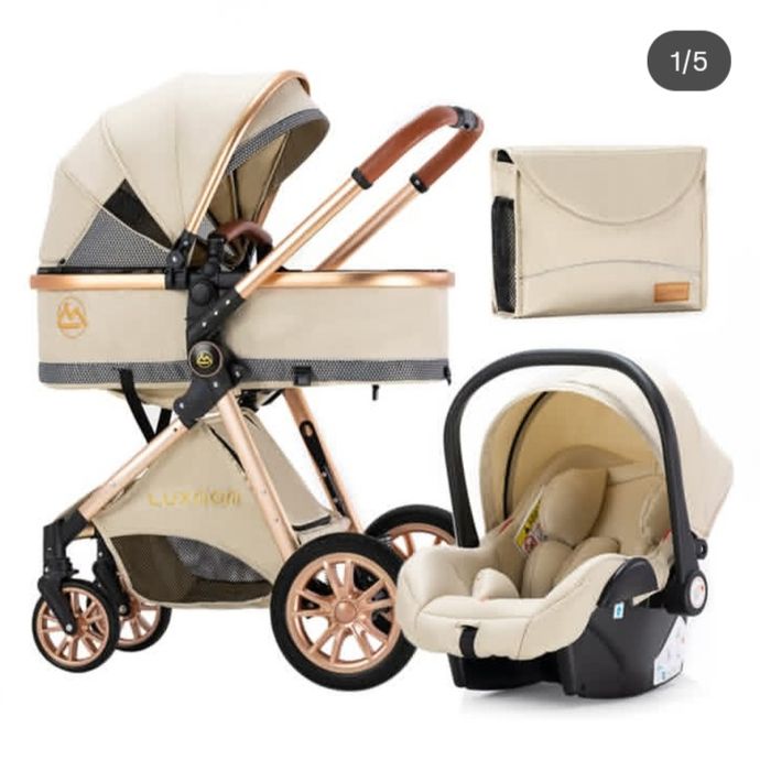 Luxmom kolyaska va avtokreslo
