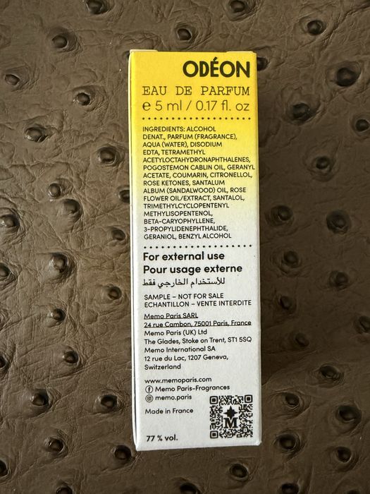 Memo Paris Odeon 5ml.