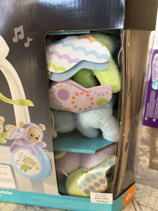 Играчка за кошара с прожектор Fisher-Price