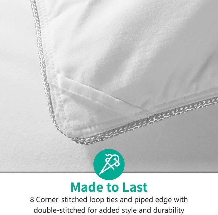 220х240см Ултралека завивка от естествен гъши пух (750гр), APSMILE