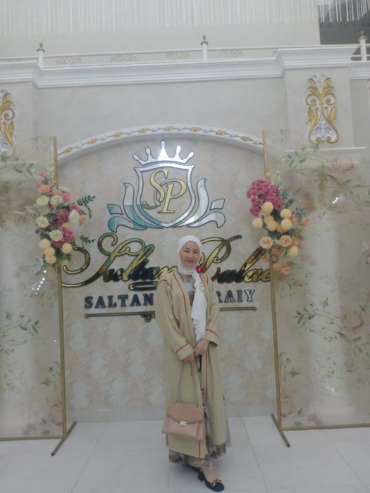 Жеңіл шапан лен матасынан