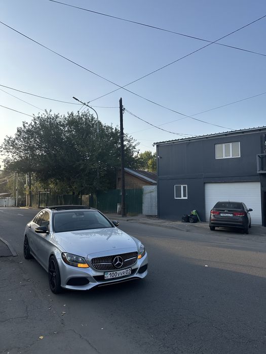 Бампер w205 c класс amg