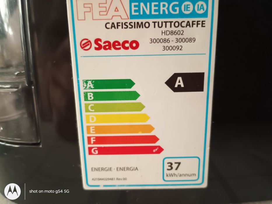 Почти нова кафемашина за капсули Tchibo Saeco CafissimoTuttocaffe 8602