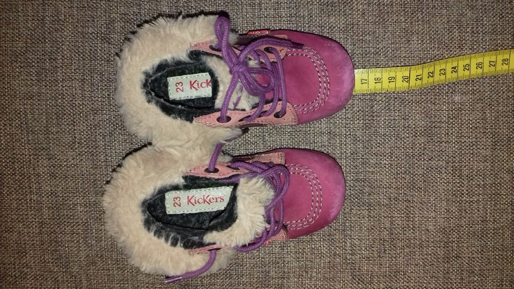 Kickers, piele naturala