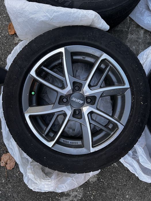 Jante aliaj Alutec R15 + anvelope vara 195/55/R15 – set 4 buc