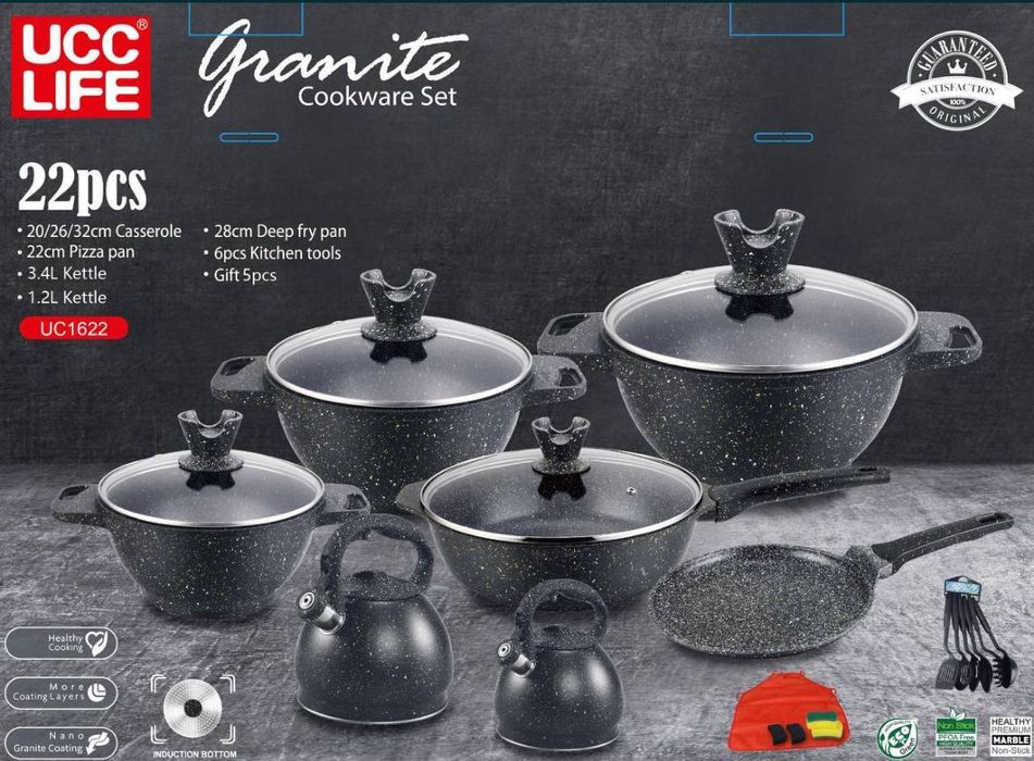 Qozon nabor granit premium