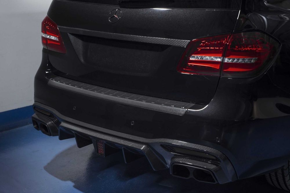 Mercedes GLS 166  накрайници дифузиор Brabus