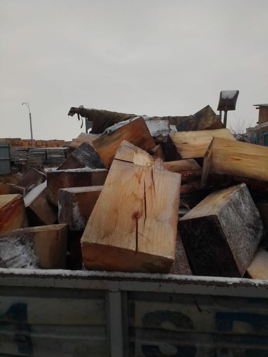 Дрова Кубики обрезки шпал