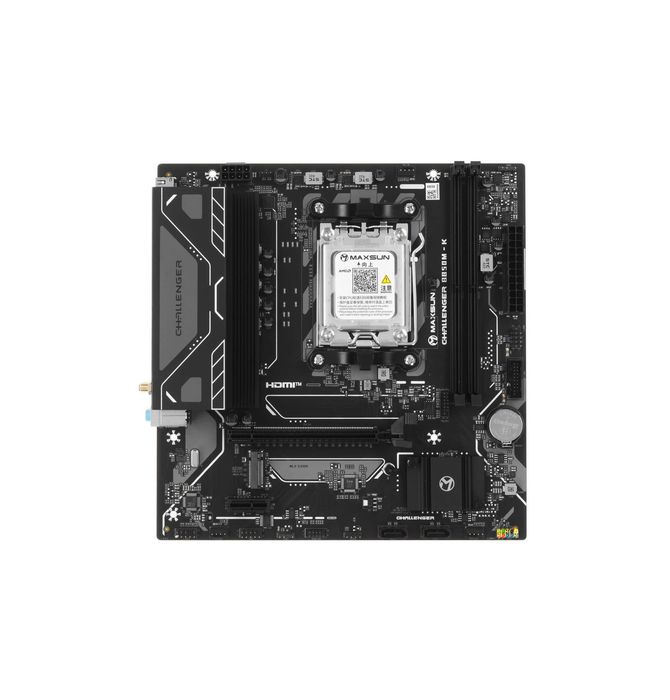 - Материнская плата Maxsun Challenger B850M-K WIFI DDR5