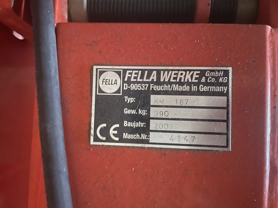 Продава се косачка FELLA KM 167