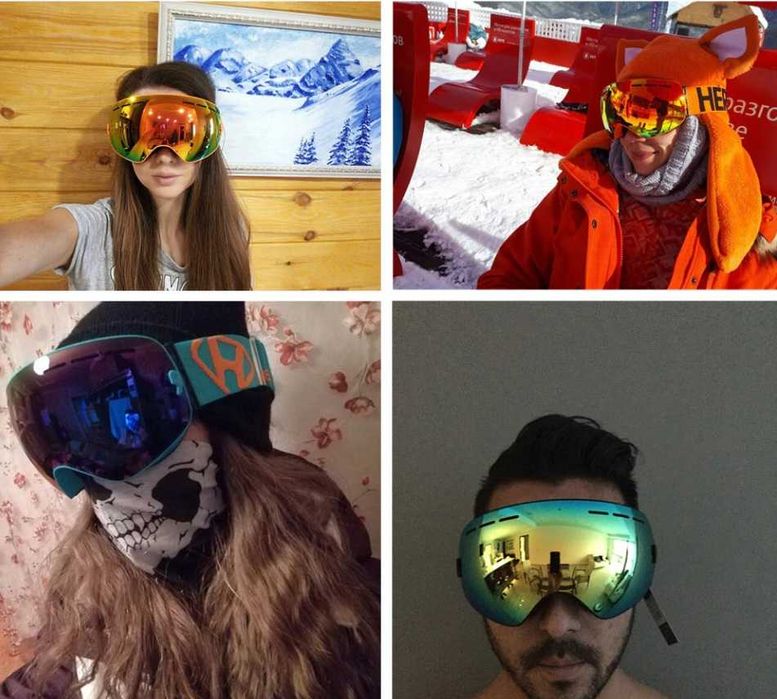 очки для сноуборда лыжи