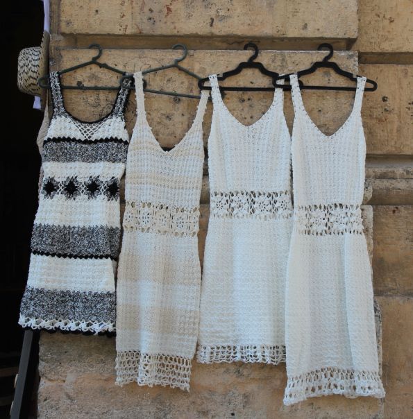 Rochii crochet facute manual, unice