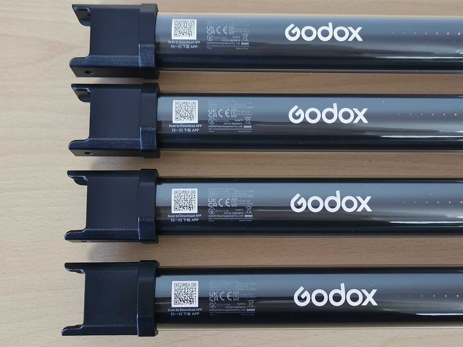 Godox TL60-K4 професионален комплект от 4 бр. RGBWW LED пури