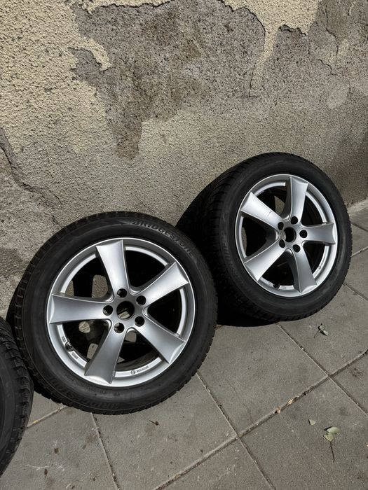 Джанти Dezent със зимни гуми 5x112-17 225/50/17 Bridgestone