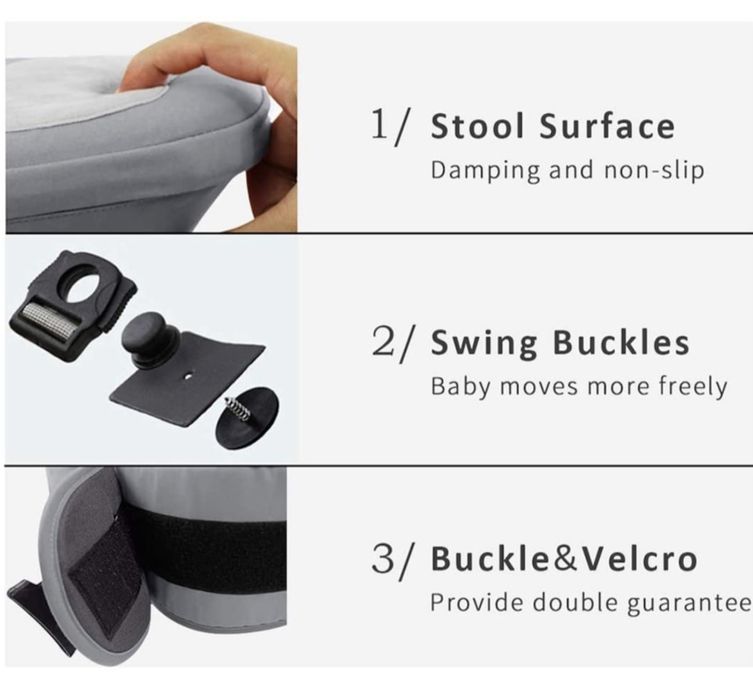 Marsupiu ergonomic cu scaunel Aiebao