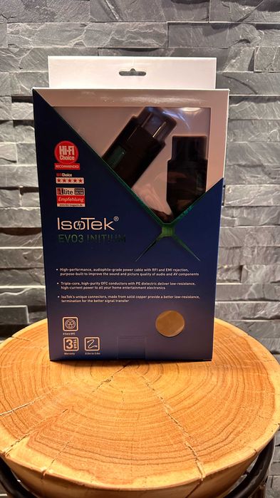 Pachet 2 x Cablu alimentare IsoTek EVO3 Initium – 1.5 m