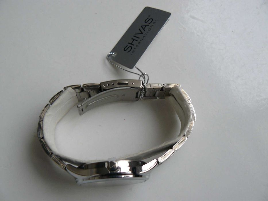 Ceas Barbati SHIVAS A18833-204 White Original Quartz Nou In Cutie