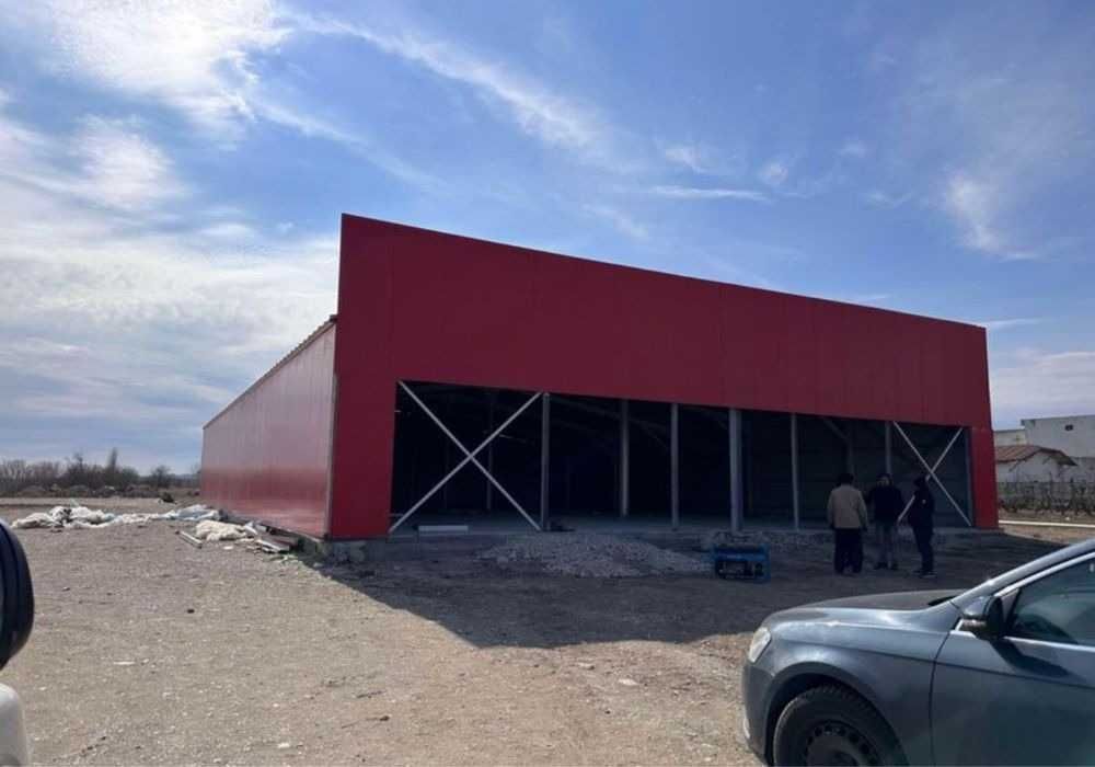 Vând hale structuri metalice, construim si montam la fata locului