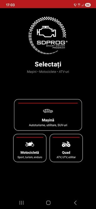 Pachet complet diagnoza auto moto atv SDProg program si tester Android