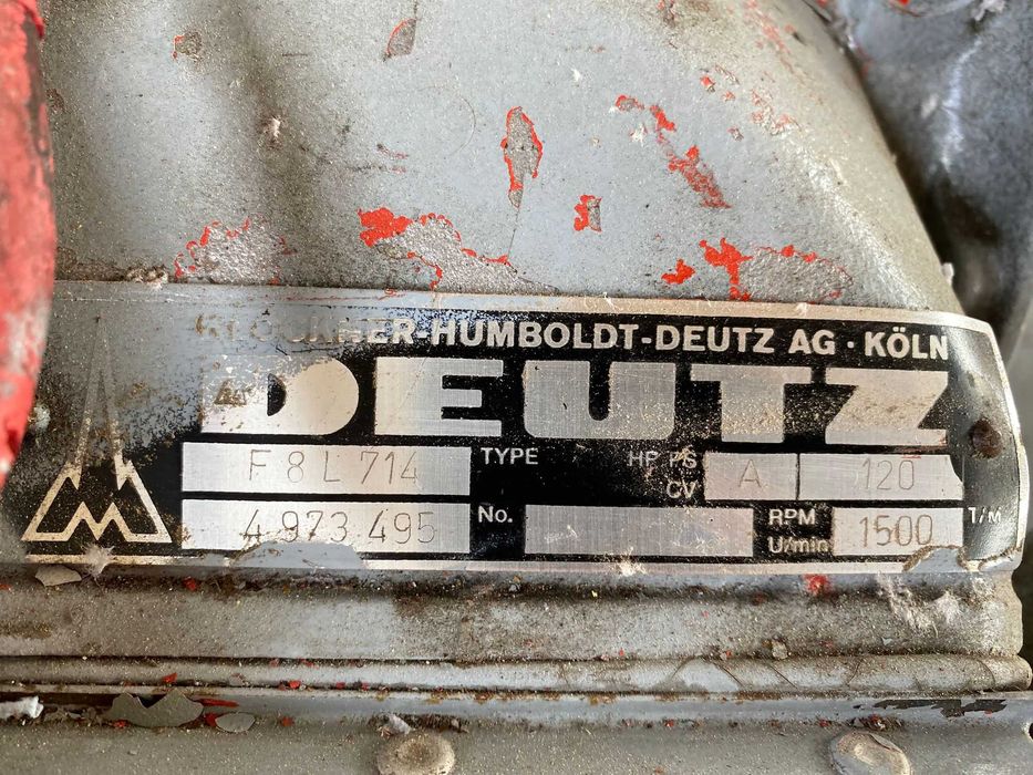 Motor complet Deutz F8L714 V - Piese de schimb Deutz