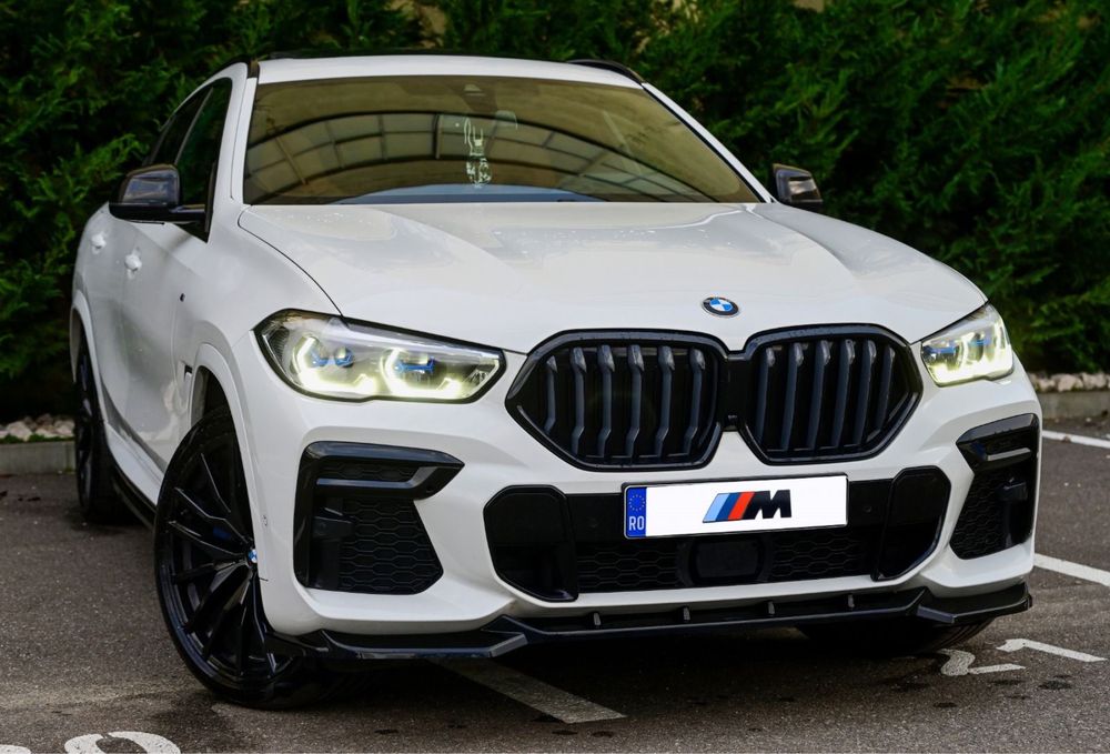 BMW X6 M perfomance Km reali Trapa luminata grila luminata