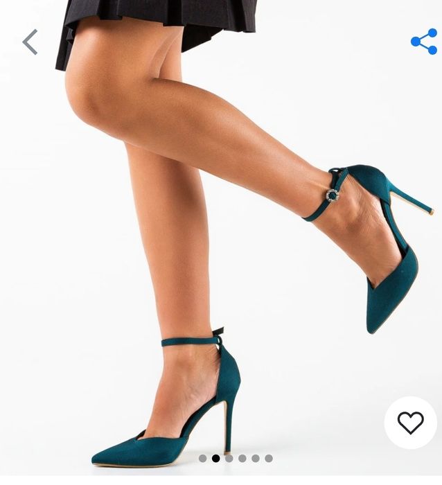 Pantofi Botinelli verzi, marime 37