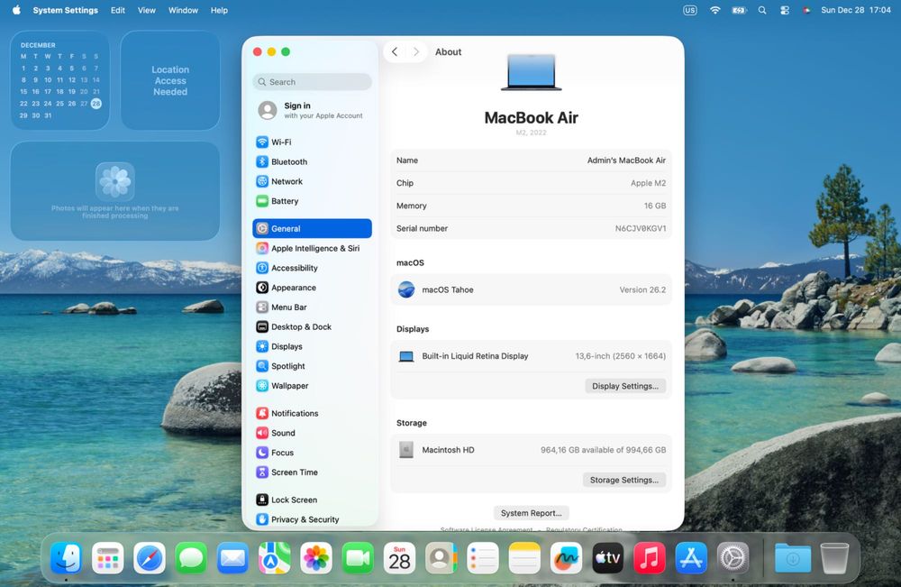 MacBook Air M2 13" 16GB/1TB (2022) в перфектно състояние