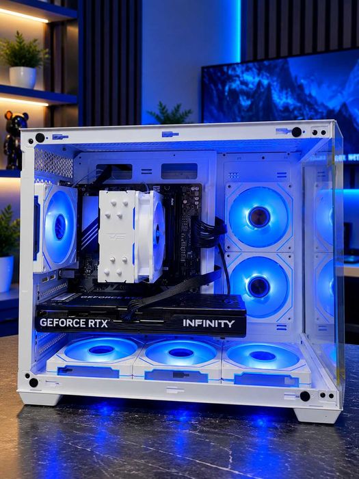 Новый Мощный Игровой ПК Ryzen  5500/RTX 4060 Готовый Системный Блок Пк