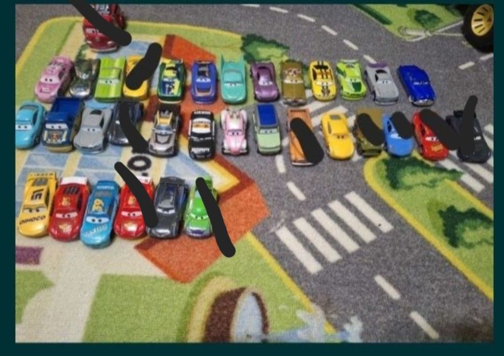 Метални колички McQueen Cars
