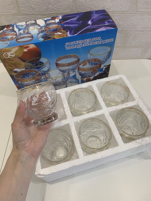 Новый набор бокалов 4000