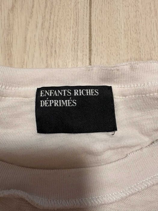 Enfants Riches Déprimés classic faded logo white tee