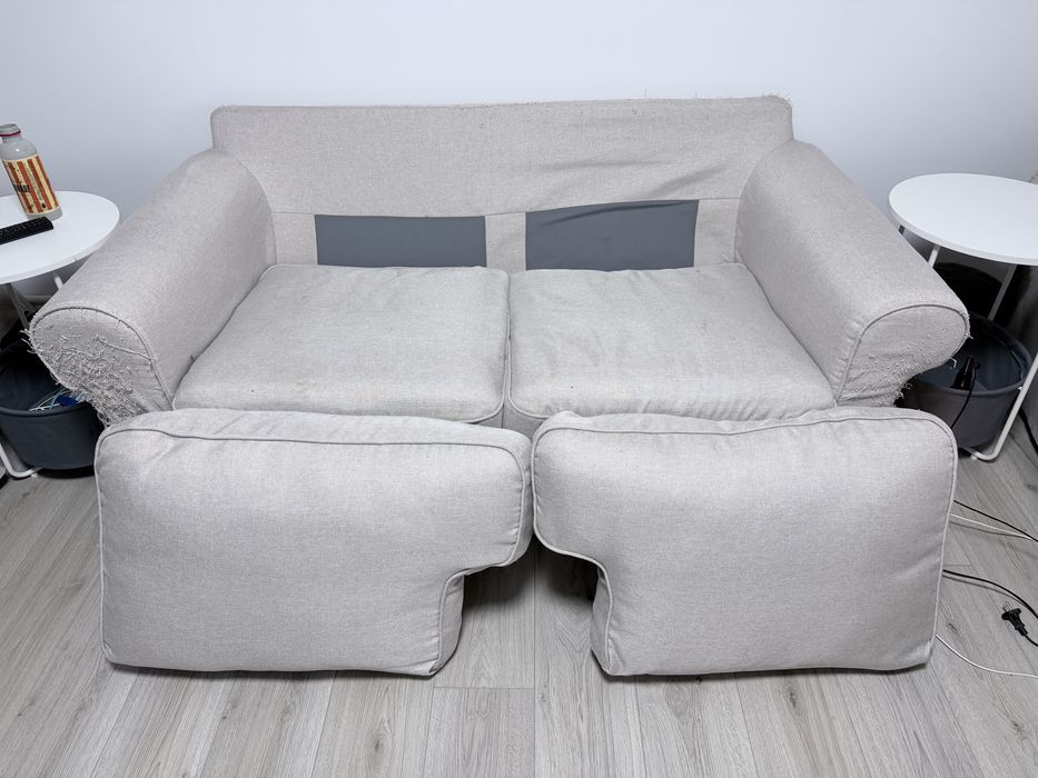 Canapea 2 locuri Kilanda IKEA bej deschis