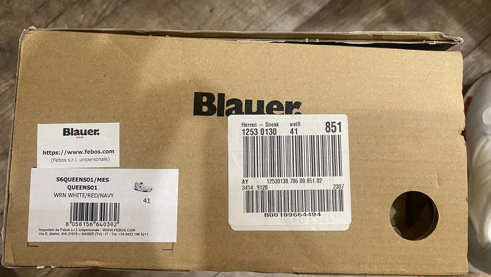 Маратонки- Blauer