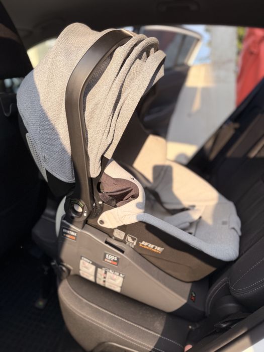 Детско столче за кола Jané iMatrix + iPlatform ISOFIX – Dim Grey