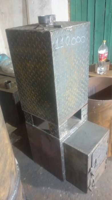 Продам банную печь (квадратная)