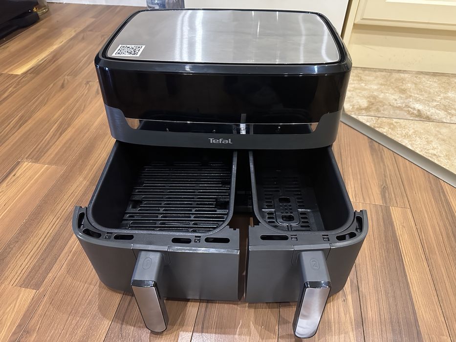 Airfrayer Tefal friteuza cu aer cald Dual Easy Fry&Grill