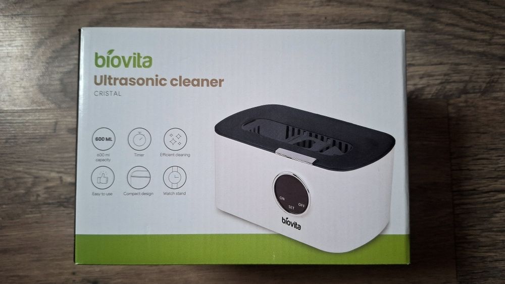 Aparat curățare cu ultrasunete, CRISTAL, 600 ml, 50W, manichiura