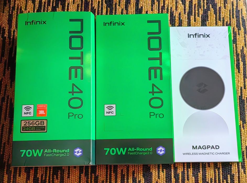 Infinix Note 40 Pro, 12Gb/256Gb.