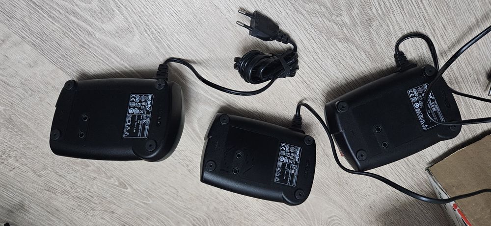 чисто нови зарядно и батерии metabo d-72622