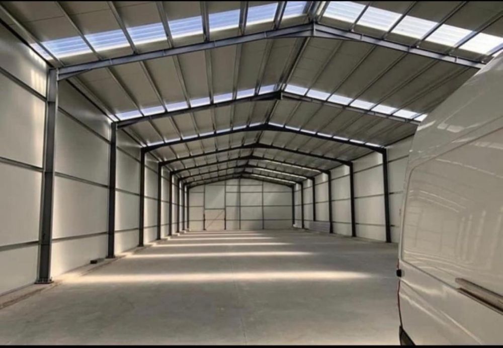Vand hala metalica  structura metalica 10x25x4