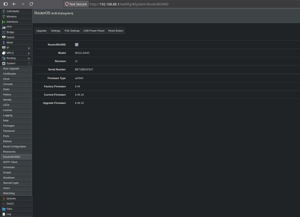 Wireless рутер Mikrotik RB951Ui-2HnD