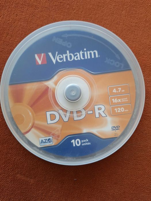 DVD R  Verbatium, 16X, 4,7 GB
