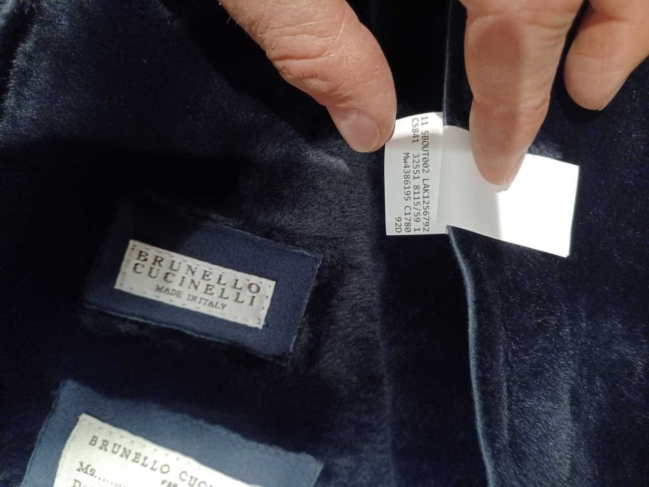 Мъжко яке BRUNELLO COCINELLI 100% вълна.. Чисто ново.
