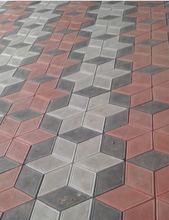 Брусчатка 3 D , Ромбики со скидкой