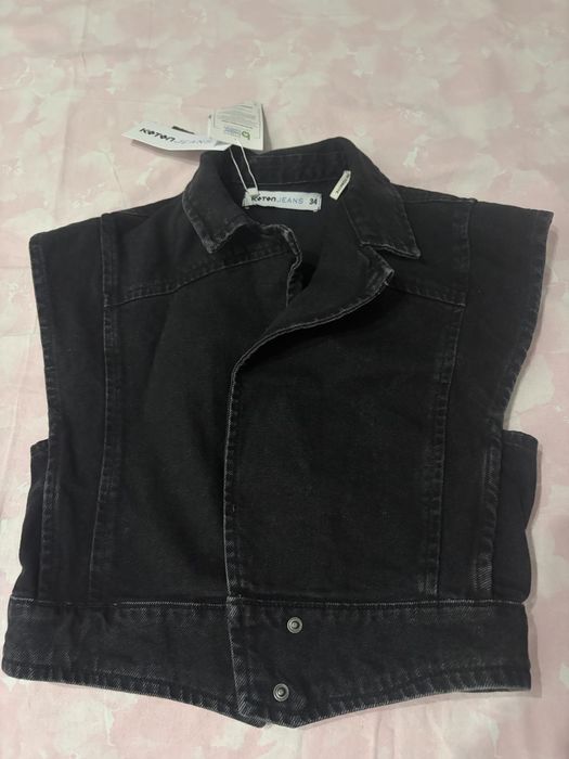 Прдам джинсовый жилет новый с этикеткой