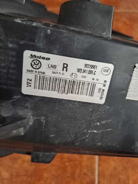 Far dreapta VW Scirocco original